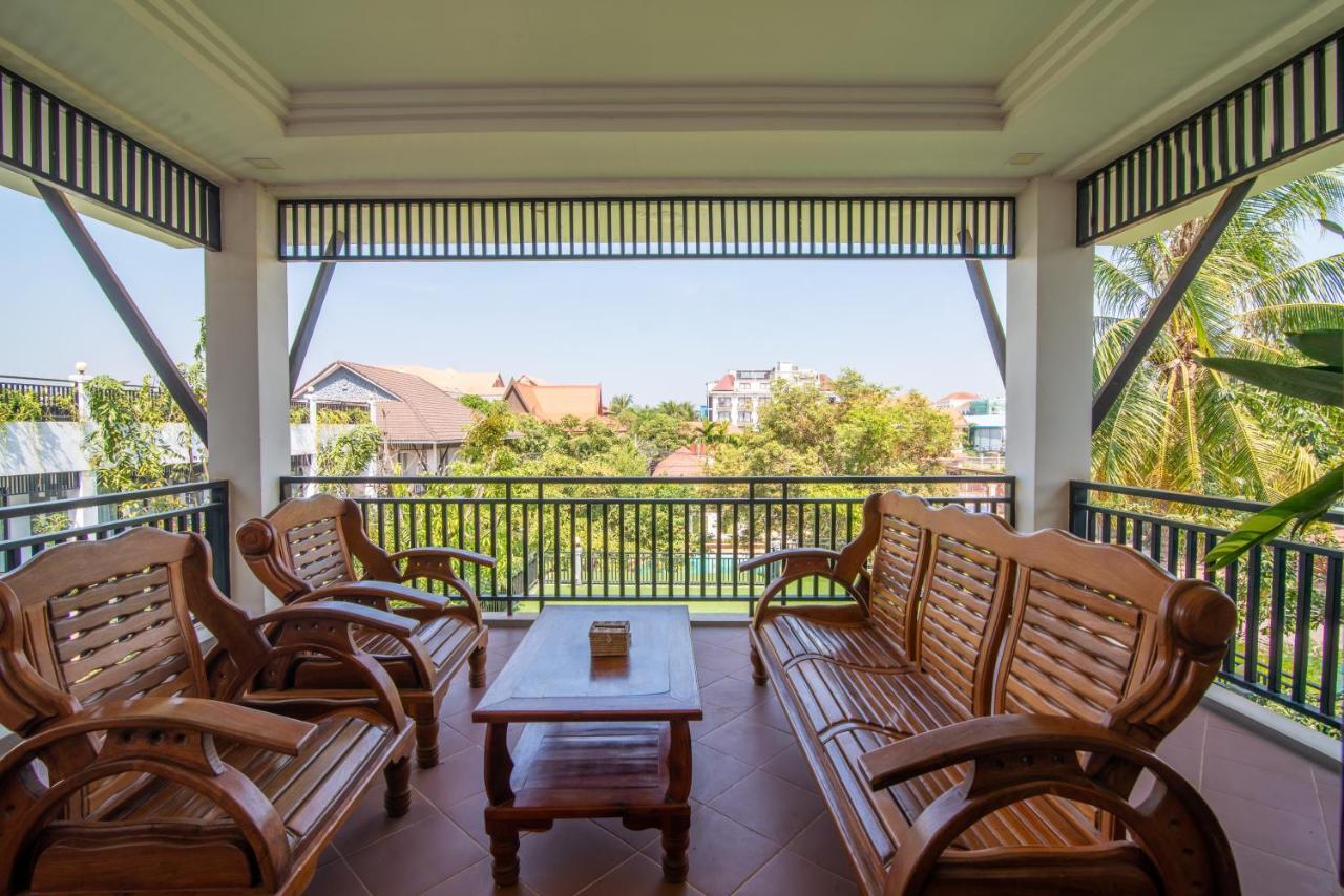 Les Bambous Village Siem Reap Exteriör bild